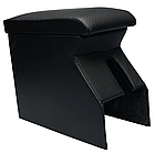 Підлокітник Opel Vectra (Опель Вектра) Посилений Чорний, фото 5