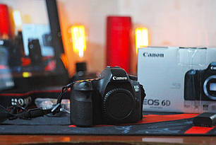 Дзеркальний повнокадровий фотоапарат Canon EOS 6D WiFi Дзеркалка.Комплект. Б\У