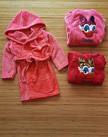 Махровий халат для дітей 2-6 років.