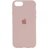 Силиконовый чехол с микрофиброй внутри iPhone 7+/8+ Silicon Case #19 Pink Sand