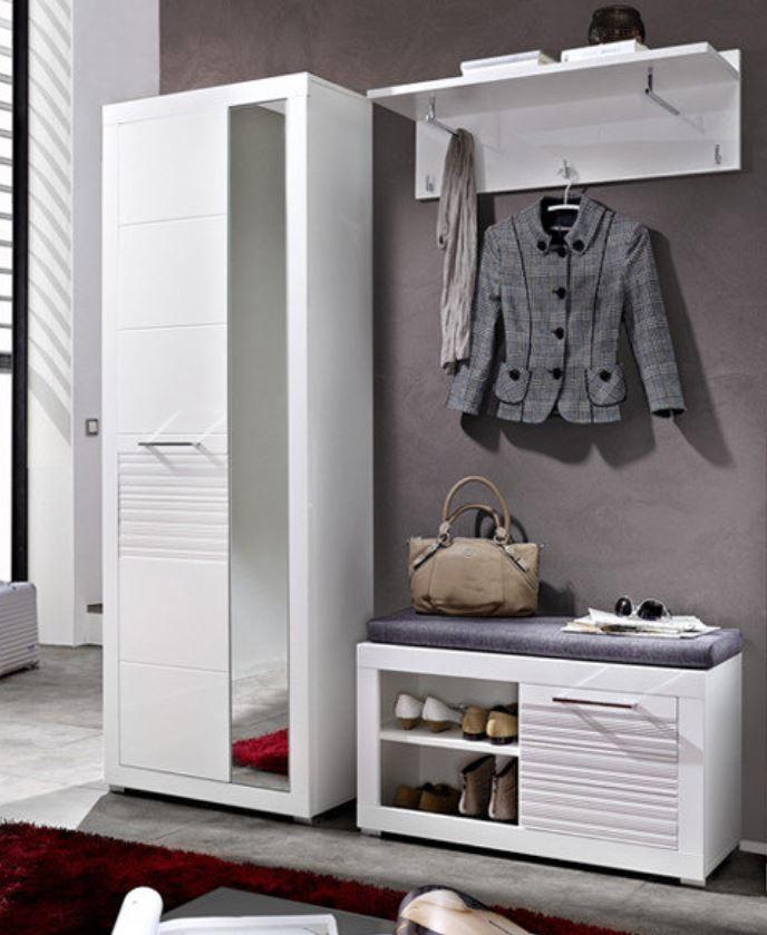 Передпокій Флеймс Білий глянець БРВ, фото 1