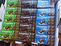 Шоколад Schogetten 3 види Mix Шогеттен Мікс 120 штук (ящик) Німеччина