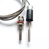 Датчик температури Pt100 50 мм -200...+450 °C термополегшення з гільзою CJWZP-187 для ПІД термоконтролера, фото 2