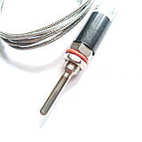 Датчик температури Pt100 50 мм -200...+450 °C термополегшення з гільзою CJWZP-187 для ПІД термоконтролера, фото 4