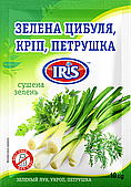 ЗЕЛЕНА ЦИБУЛЯ, КРІП, ПЕТРУШКА,10Г ТМ IRIS