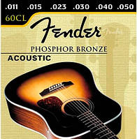 Струни для акустичної гітари Fender 60CL 11-50