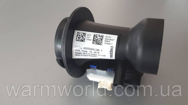 resideo  05722 2101 025955 902101 0020108337 459579 025955T7  TYPE 45900463-236 1  Amb. Temp -15..60°C Supply: 5V+/-5% Output: 0,1-4,4V Made in Czech Republic