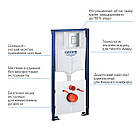 Інсталяція для унітазу GROHE Rapid SL 39930000 з кнопкою хром 149905, фото 3