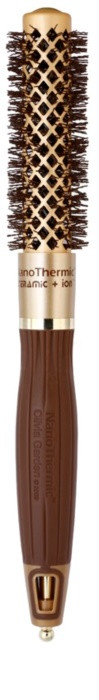 Щітка брашинг OLIVIA GARDEN NANO THERMIC CERAMIC+ION 18 mm. Круглий керамічний гребінець для укладання волосся