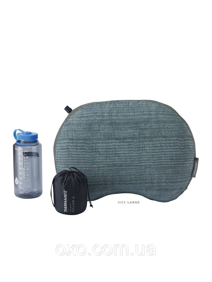 Подушка надувная Therm-a-Rest Air Head Pillow L Blue Woven (13186) - фото 2 - id-p1666750358
