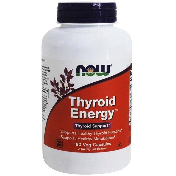 Комплекс для профилактики щитовидной железы NOW Foods Thyroid Energy ...