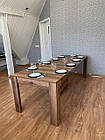 Стіл трансформер "Кантрі" розкладний обідній будь якого кольору, фото 2