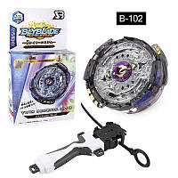 Beyblade B102 Twin Nemesis волчек Бейблейд Твин Немезис с ручкой и пусковым механизмом B-102