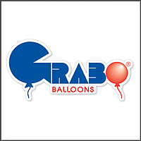 Grabo фольговані цифри 100 см Італія