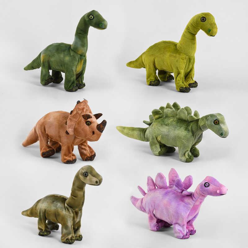 Купить Мягкая игрушка М 44845 (72) Динозавр , 6 видов, на батарейках ...