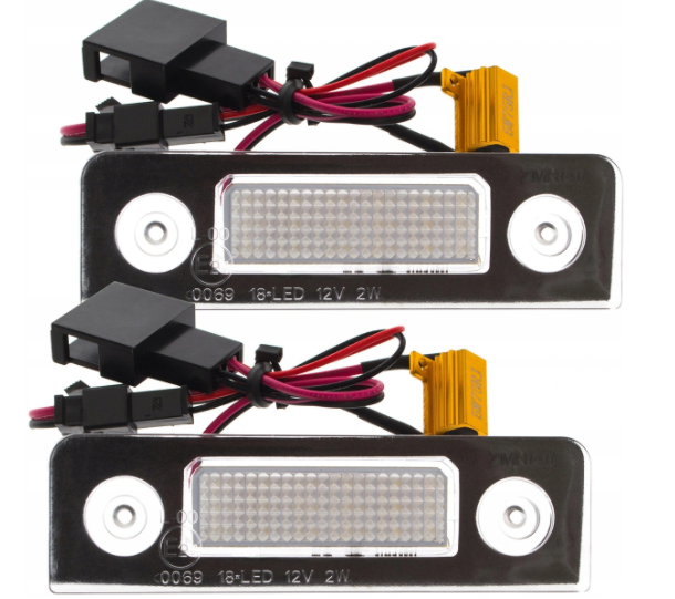 Підсвітка номера LED Skoda Roomster Oktavia. Комплект 2 шт.
