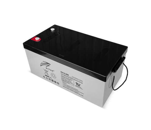 Акумуляторная батарея AGM RITAR RA12-260, Gray Case, 12V 260.0Ah, Q1