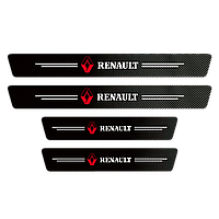 Наклейки на пороги карбоновые Renault все модели и другие марки автомобилей