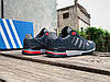 Чоловічі кросівки демісезонні Adidas ZX 750 Grey Red сірі з червоним, фото 7