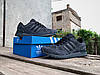 Чоловічі кросівки демісезонні Adidas ZX 750 Graphite сірі, фото 11