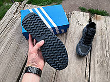 Чоловічі кросівки демісезонні Adidas ZX 750 Graphite сірі, фото 6