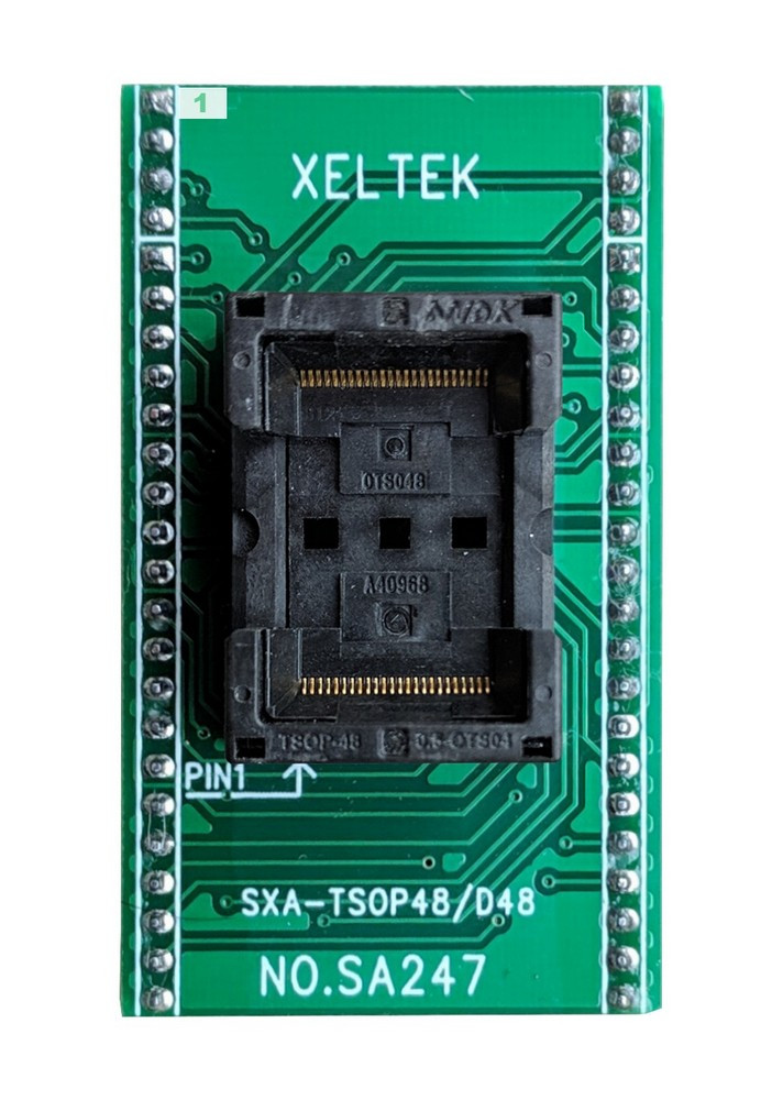 Адаптер до програматора TSOP48-DIP48 (ANDK) / RT809H / Xgecu T56  / XGecu T76 / TNM5000, фото 1