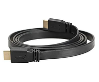 Кабель HDMI - HDMI v1.4 1м TRY Wire Slim чорний