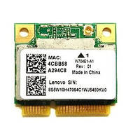 Wi-fi модуль HalfSize Mini pcie для Lenovo! Realtek rtl8188ee1t1r (W704E1-A1) 802.11 b,g, n 1 Антенна!