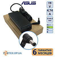 Зарядний пристрій для ноутбука 5,5-2,5 mm 4,74A 19V Asus клас А+