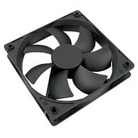 Вентилятор 120*120*25мм 3pin+molex TRY FAN 1200rpm чёрный новый