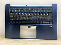 Acer Swift SF314-52 Корпус C (топкейс с клавиатурой средняя часть) Синий Оригинал! (RU) (подсветка клавиш) нов