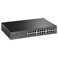 Свитч (коммутатор) 100M 24 порта TP-Link TL-SF1024D ver.3.0 металл. чёрный новый