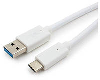Кабель USB 3.0 (AM) - Type-C (CM) 1м Cablexpert CCP-USB3-AMCM-1M-W белый