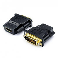 Перехідник DVI-D (M) - HDMI (F) TRY PLUG чорний