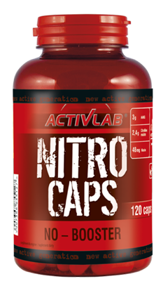 Донатор азоту Activlab Nitro Caps 120 капс, фото 4