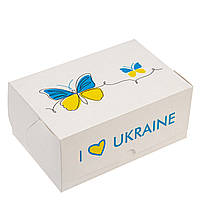 Коробка-контейнер 180х120х80 "Україна", біла