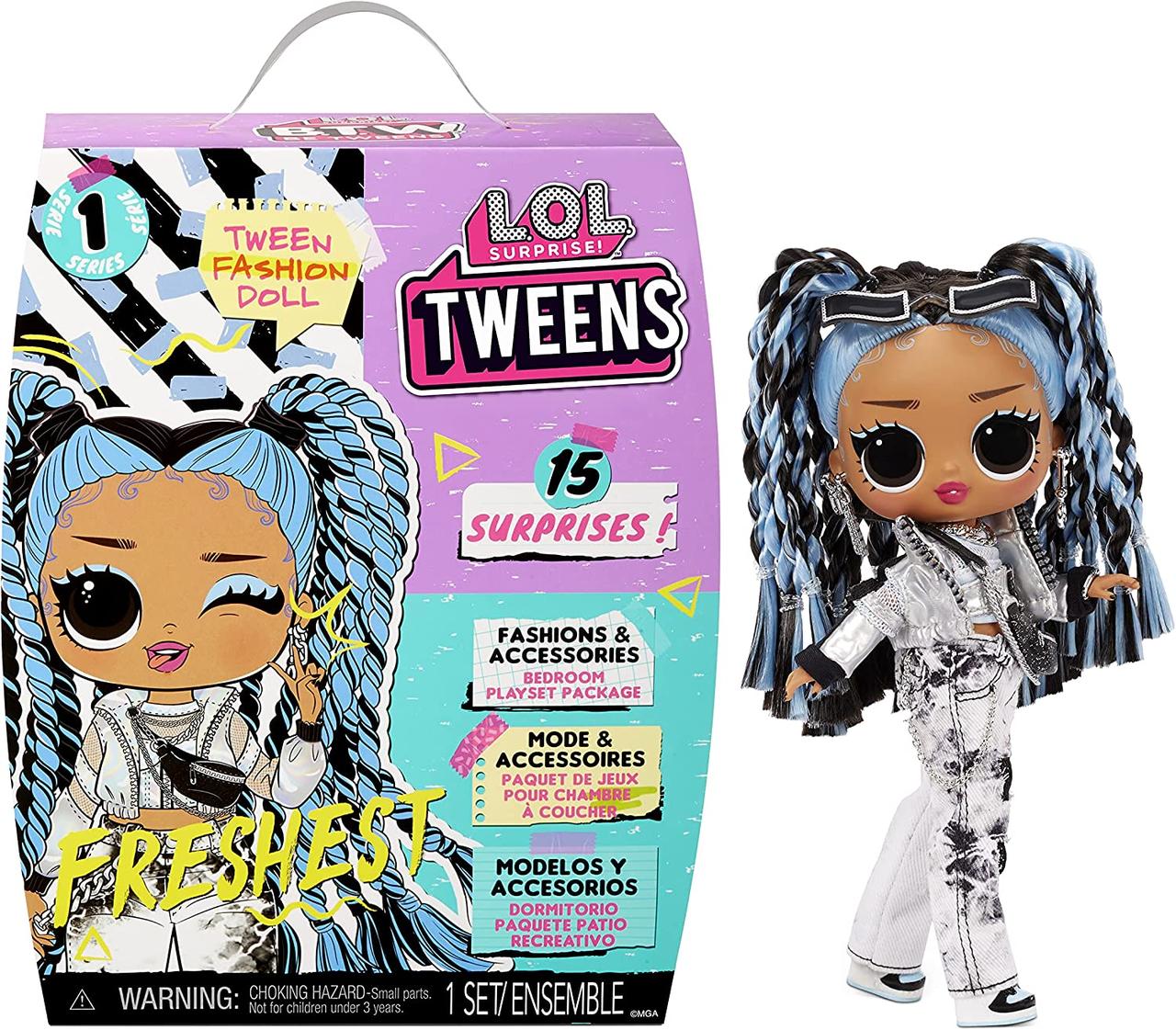 Лялька ЛОЛ Сюрприз Хуліганка LOL Tweens Fashion Doll with 15 Surprises 576686