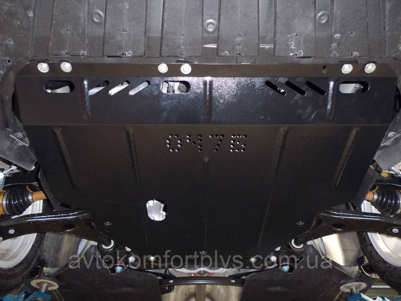 Металлическая (стальная) защита двигателя (картера) Ford Focus III EcoBoost (2013-) (V-1,0), фото 1