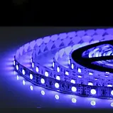 Світлодіодна стрічка 12V, 5050, 60 led/m, 14.4W, IP65, 6500K - білий холодний, ST-12-5050-60-RGB-65, фото 2