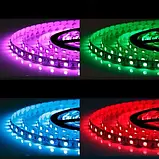 Світлодіодна стрічка 12V, 5050, 96 led/m, 11W, IP20, RGB, ST-12-5050-96-RGB-20, фото 6