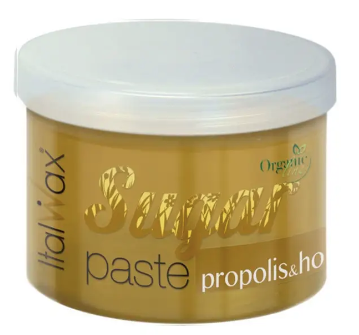 Цукрова паста в банку Italwax - Мед та Прополіс Organic line, 750 г