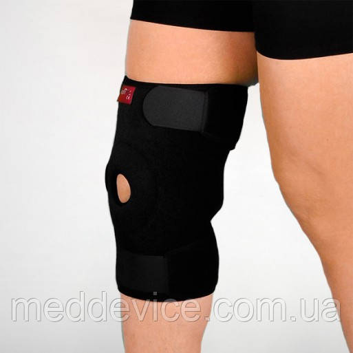 Бандаж на коліно, неопреновий, із силіконовим кільцем - Ersamed ERSA-201 - фото 2 - id-p1666911186