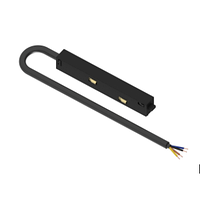 Ввод питания с кабелем 500мм для накладного/врезного магнитного трека, черный LTR-M112-pwr