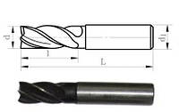 Фреза концевая ф 7 Р6М5 z=4 ц/х