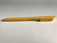 Ручка кулькова Патріотична "ЗСУ", корпус жовтий, синя
