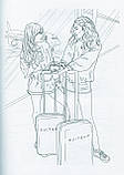 Розмальовка для дівчат "Girl on a trip", фото 2