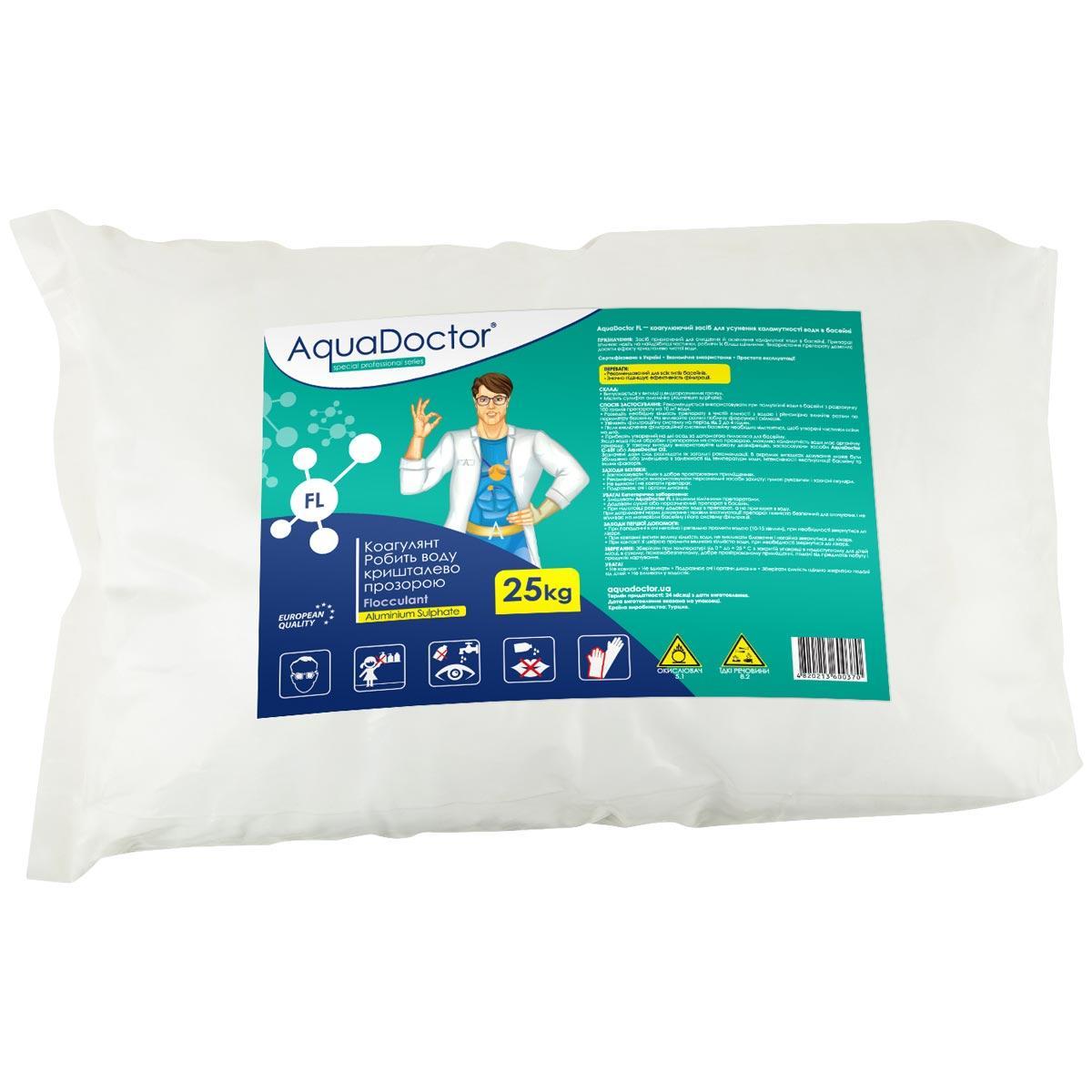 Коагулюючий засіб в гранулах AquaDoctor FL-25 кг, фото 1