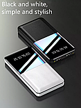 Power bank 20000 mAh 2USB+LED ліхтар Портативний заряд Powerbank Зовнішній акумулятор, фото 4