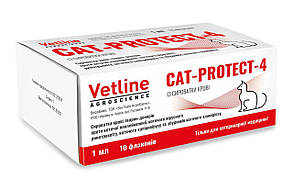 Ветлайн Cat-Protect 4 (аналог глобфела) 1 доза