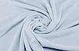 Велюр х/б світло-блакитного кольору, фото 2